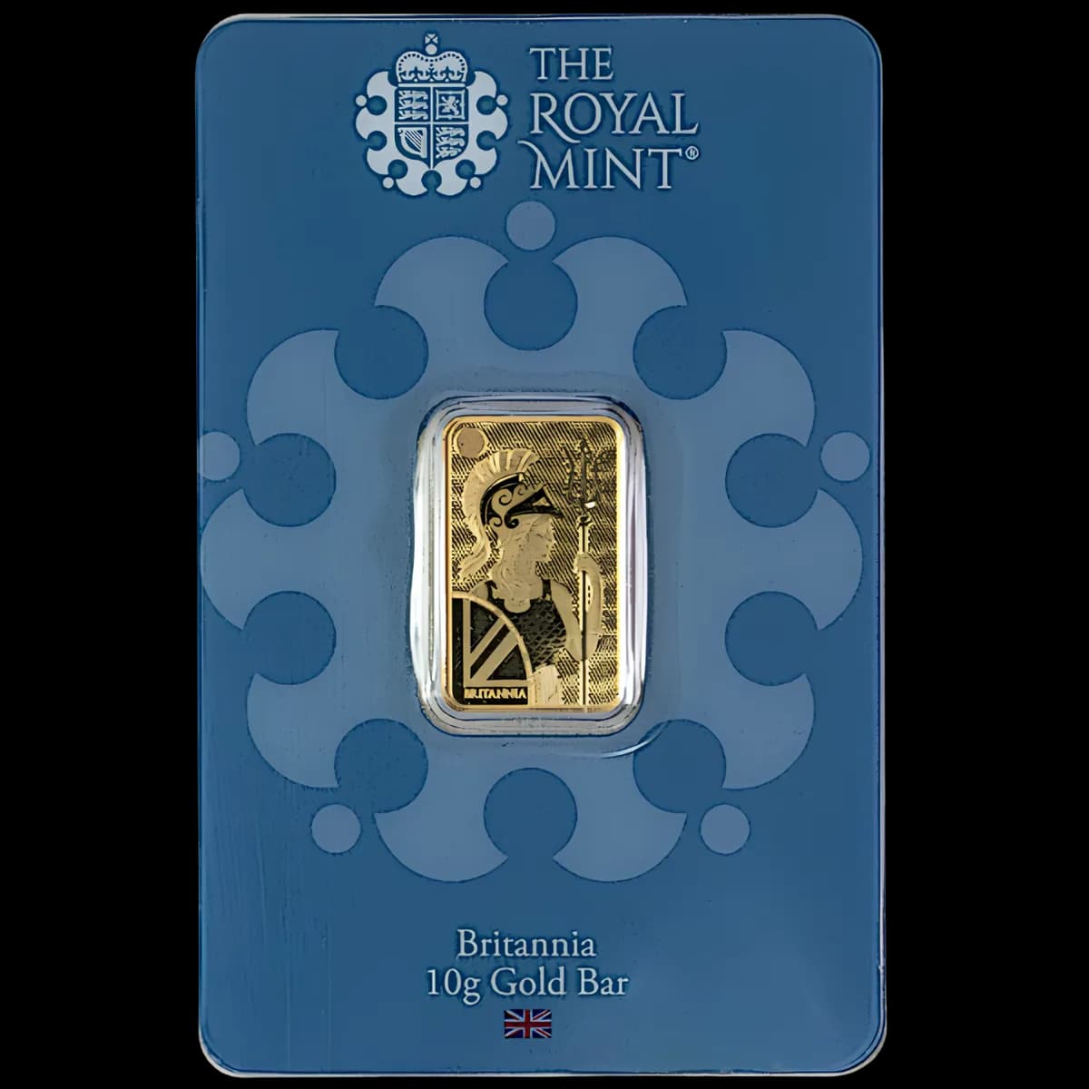 10g UK Royal Mint Britannia Gold Minted Bar — 999.9 gold bar