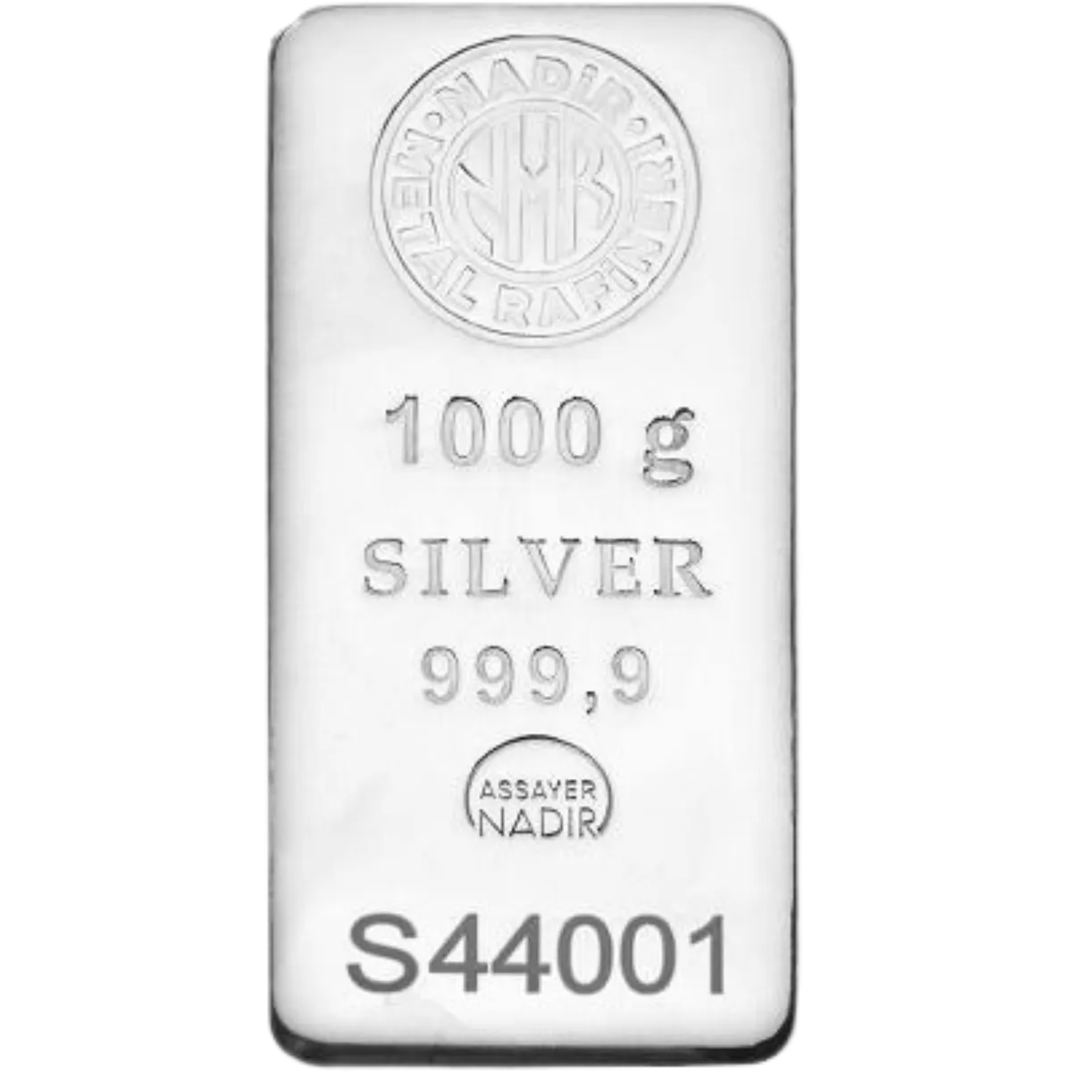 1kg Nadir Silver Bar