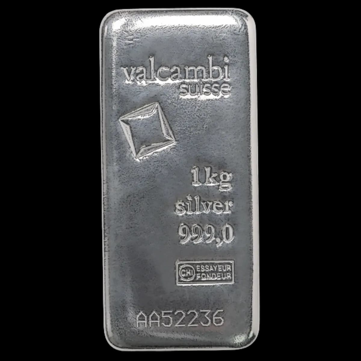 1kg Valcambi Silver Bar