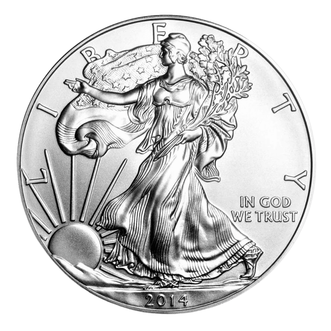 1oz 2014 American Eagle Silver Coin