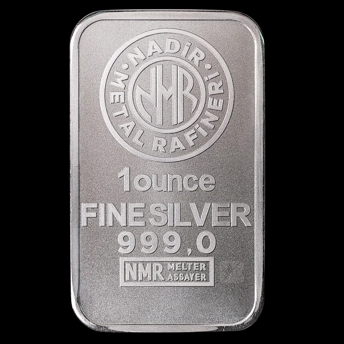 1oz Nadir Silver Minted Bar