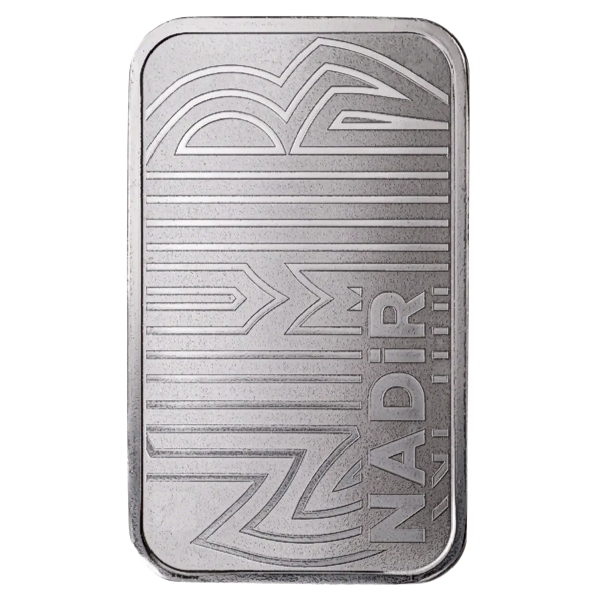 1oz Nadir Silver Minted Bar — 999 silver bar, view 2