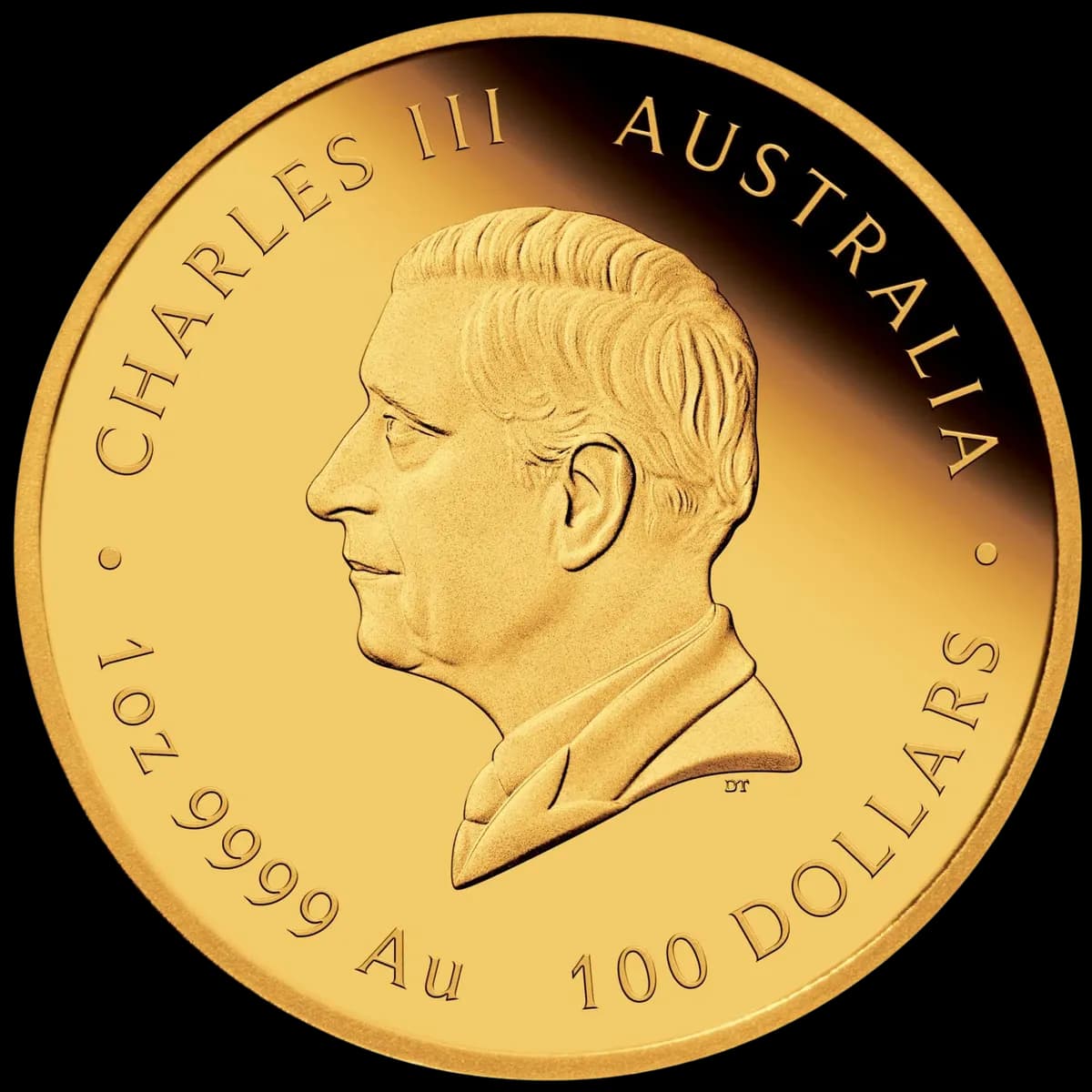 1oz Perth Mint Gold Lunar III Goat Coin 2027 *NEW — 999.9 gold coin, view 4