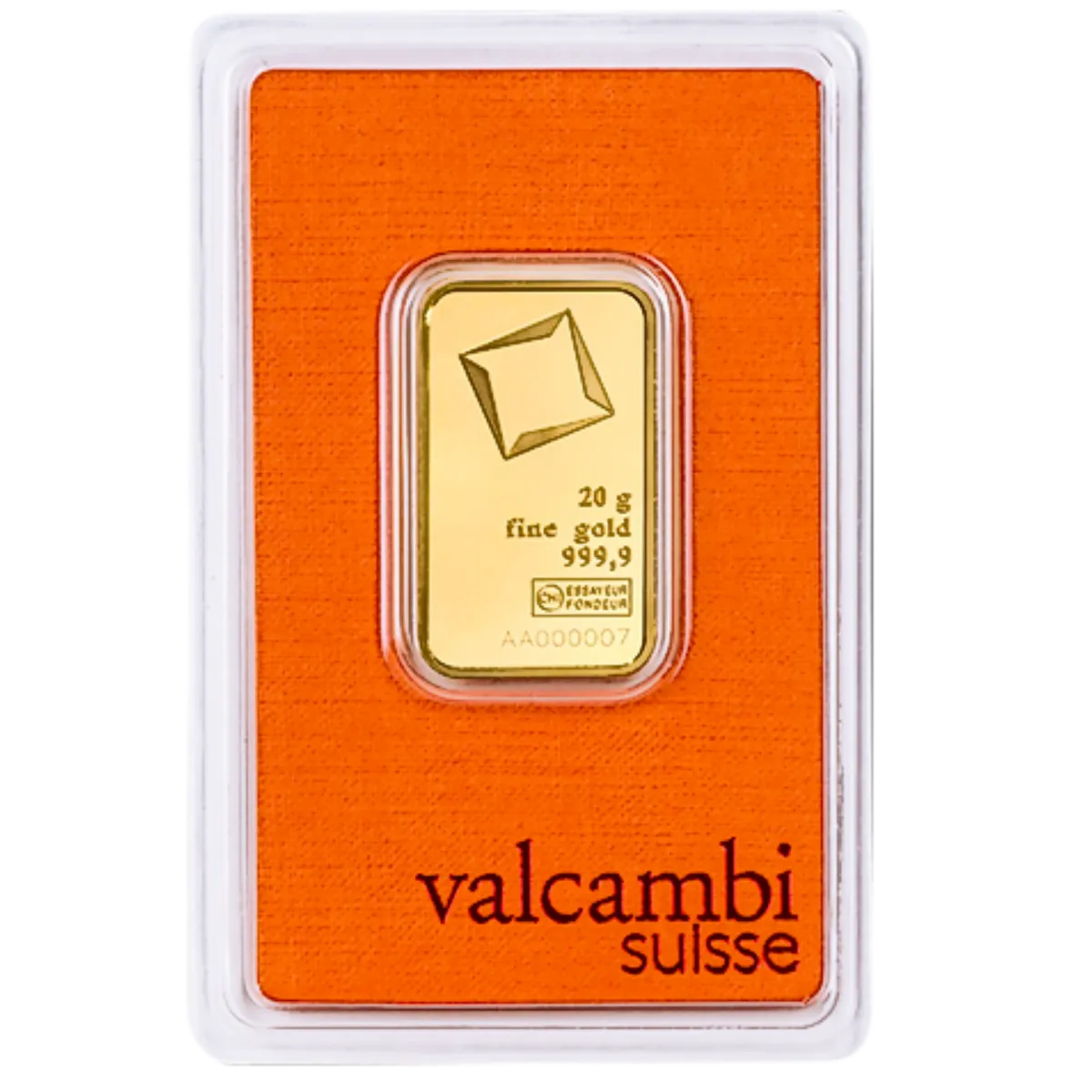 20g Valcambi Gold Bar