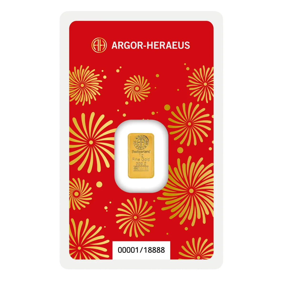 5g Argor-Heraeus 2026 "Year of the Horse" Minted Bar — 999.9 gold bar, view 2