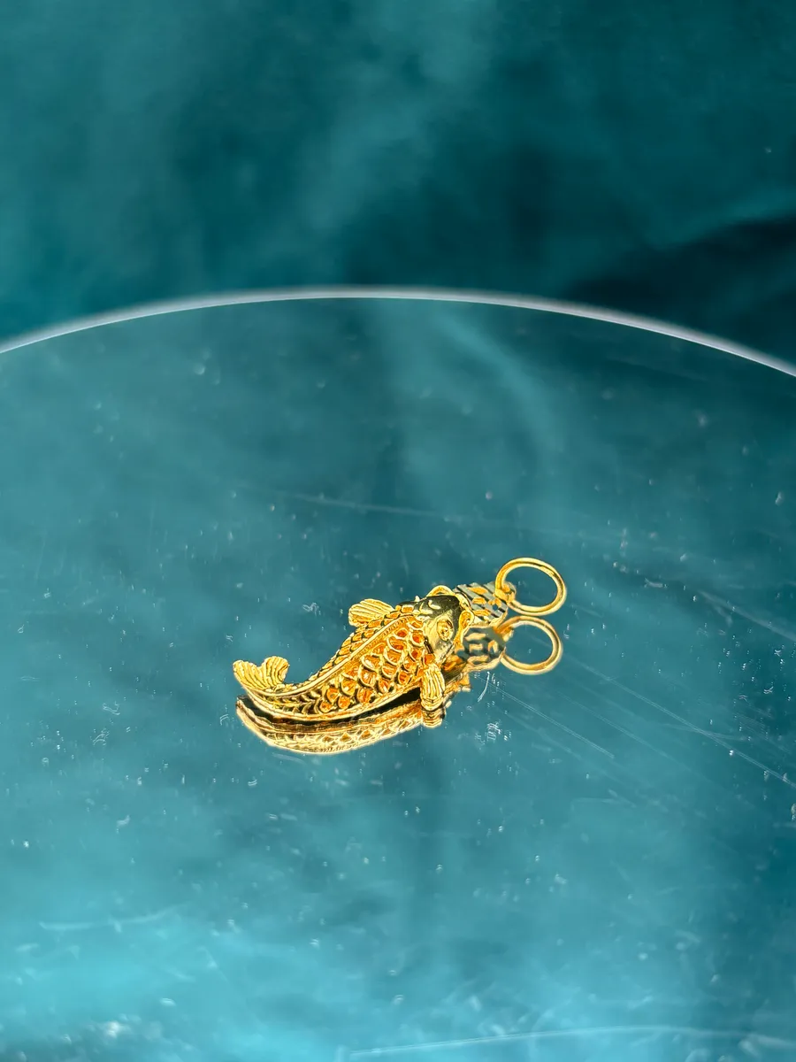 22K Gold Koi Pendant | 3.73 g