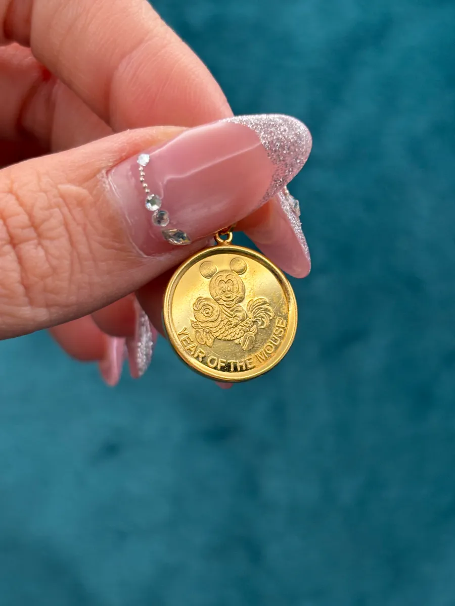 22K Gold Mickey Mouse Pendant | 1.78 g