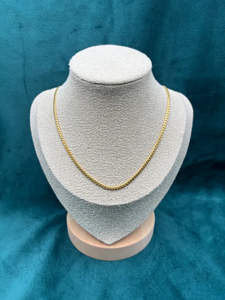 22K Gold Snake Necklace | 14.64 g