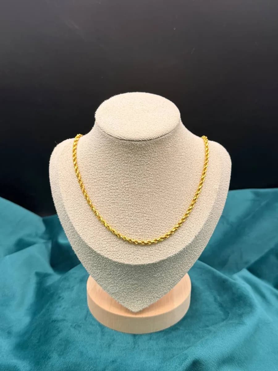 22K Gold Rope Chain | 37.20 g