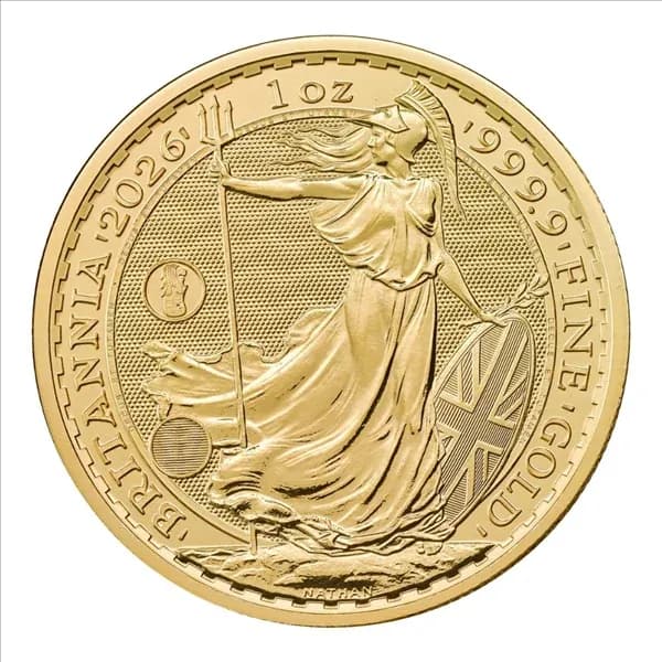 1oz UK Britannia Merlion Privy Gold Coin — 999.9 gold coin